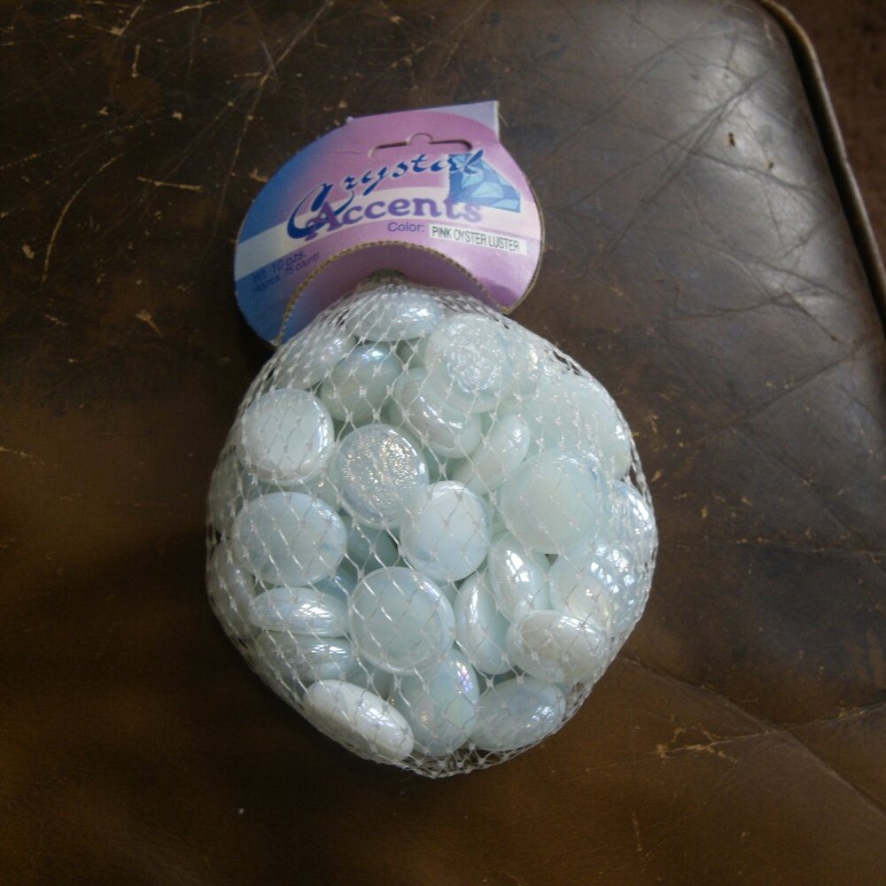 Glass Gems Dome Vase Filler Decorative Beads Marble Pebbles Stones Craft Decor